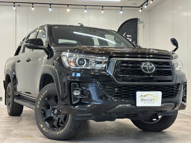 ハイラックス(トヨタ) Ｚ　ブラックラリーエディション　４ＷＤ　ＡＴ　衝突被害軽減システム　オートクルーズコントロール　レーンアシスト　ドライブレコーダー　ＥＴＣ　ナビ　ＴＶ　バックカメラ　スマートキー　電動格納ミラー　ＬＥＤヘッドランプ 中古車画像