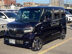 N-BOXカスタム G・Lホンダセンシング ホンダセンシング ギャザズメモリーナビ&Rカメラ 電動スライドドア サイドエアバック ETC フルオートエアコン 地デジTV 整備記録簿 助手席エアバッグ キーレス アイドリングST スマ-トキ- 中古車画像
