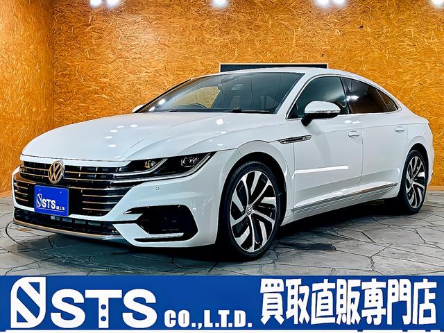 アルテオン（フォルクスワーゲン）Ｒライン　４モーション　トランクスポイラー　ＬＥＤヘッドライト　純正１９ＡＷ　純正ナビ　フルセグＴＶ　ＢＴ接続　バックモニター　黒革シート　シートヒーター　パワーシート　ステアスイッチ　レーダークルーズ　スマートキ―　ＥＴＣ 中古車画像