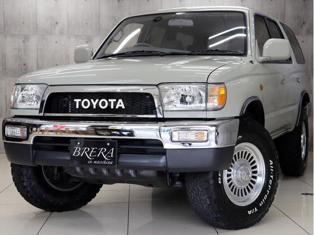 ハイラックスサーフ(トヨタ) ＳＳＲ−Ｘ　４ＷＤ　ナローボディ仕様　社外アルミホイール＆ＢＦグッドリッチＡＴタイヤ　ＴＯＹＯＴＡグリル　前後メッキバンパー　ＵＳコーナーレンズ 中古車画像