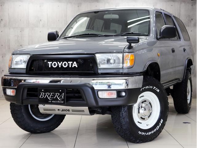 ハイラックスサーフ(トヨタ) ＳＳＲ−Ｘ　ホワイトプレミアム　４ＷＤ　ナローボディ仕様　新品AftermarketＡＷ　新品ＢＦグッドリッチＡＴタイヤ　新品前後メッキバンパー　ＵＳコーナーレンズ　ＴＯＹＯＴＡグリル　Aftermarketマフラー　ハーフ革シート　ＥＴＣ　１００Ｖ電源　キーレス 中古車画像