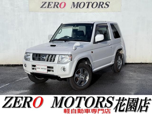 キックス(日産) ＲＸ　４ＷＤ　ターボ　車検２年付　シートヒーター　ＣＤ　ＡＵＸ接続　キーレスキー　電動格納ドアミラー　ドアバイザー　アルミホイール　フォグライト 中古車画像