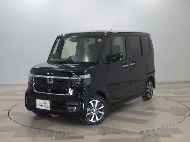 N-BOXカスタム ベースグレード 元デモカー・禁煙車・コネクトナビVXM-245ZFEI・Rカメラ・前後Dレコ・LED・オートライト・ETC・両側パワスラ・前席ヒーター・オートリトラ・ロールサンシェード・オートブレーキホールド LKA(1枚目)