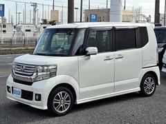 N-BOXカスタム G・Aパッケージ ナビ/フルセグTV/Bluetooth音楽再生/ETC/バックカメラ/パワースライドドア/あんしんパッケージ/HID/純正14AW/スマートキー2本 中古車画像