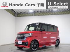 ホンダ　Ｎ−ＢＯＸカスタム　Ｌターボ　２年保証付デモカー運転支援ドラレコ　地デジフルセグＴＶ　シートヒータ