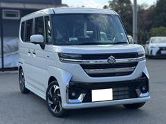 スペーシアカスタム ハイブリッドXSターボ 全方位モニター メモリーナビ フルセグTV スズキコネクト対応通信機器 届け出済未使用車 両側パワースライドドア ステオアリングヒーター HUD レーダークルーズコントロール 電動パーキング 中古車画像