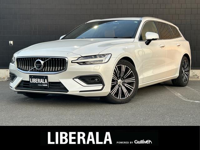 Ｖ６０(ボルボ) Ｔ５　インスクリプション　ワンオーナー　ベージュ革　シートヒーター　エアシート　パワーシート　純正ナビ　ハーマンカードン　全方位カメラ　地上デジタル放送　ＬＥＤヘッドライト　ヘッドアップディスプレイ　ＥＴＣ 中古車画像