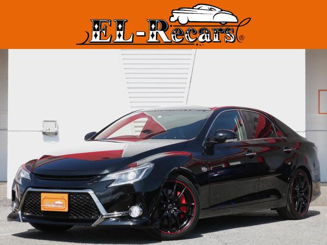 マークＸ(トヨタ) ２５０Ｇ　Ｓパッケージ　Ｇ’ｓ　Ｇ’ｓエアロ・１９ｉｎ・半革シート　ＳＤナビ　ＢＴ音楽　Ｂカメラ 中古車画像