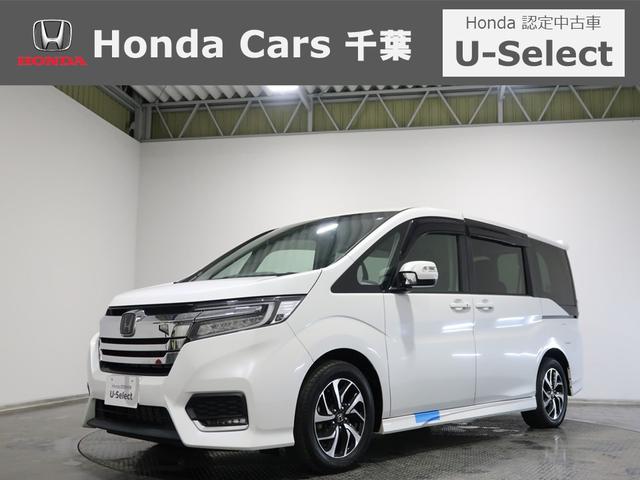 スパーダホンダセンシング　認定中古車運転支援ドラレコナビ　１オ－ナ－　盗難防止装置　ＶＳＡ　地デジ　Ｗエアコン　ＬＥＤライト　三列シート　ＵＳＢ　リアカメラ　Ａクルーズ　オートエアコン　スマートキー　ＤＶＤ　ＥＴＣ車載器(1枚目)