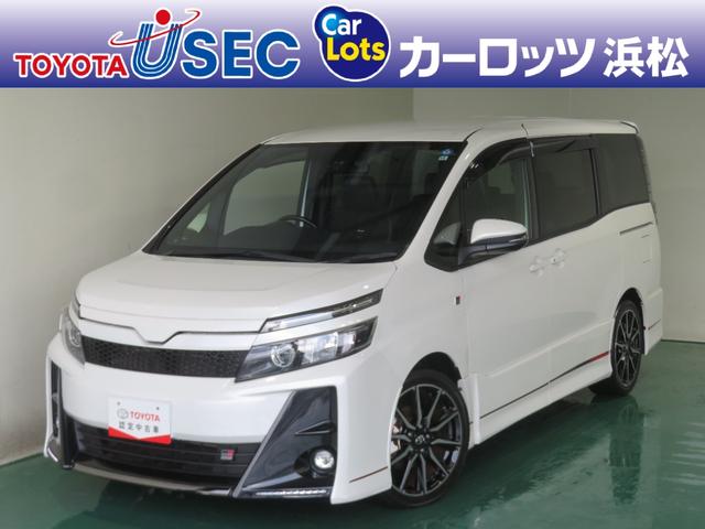 トヨタ ヴォクシー ＺＳ　ＧＲスポーツ　大画面純正メモリーナビ　バックカメラ　車線逸脱警報機能　ＵＳＢ充電　オートマチックハイビーム　　ＣＤ／ＤＶＤ再生　純正ドラレコ　Ｂｌｕｅｔｏｏｔｈ　ハーフレザー　スマートキー