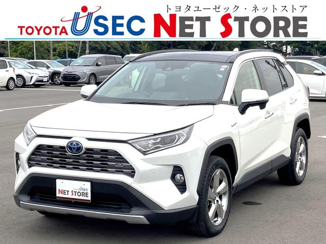 ＲＡＶ４(トヨタ) ハイブリッドＧ　４ＷＤ　トヨタセーフティセンス　ＰＫＳＢ　オートマチックハイビーム　ＬＥＤヘッドライト　ステアリングヒーター 中古車画像