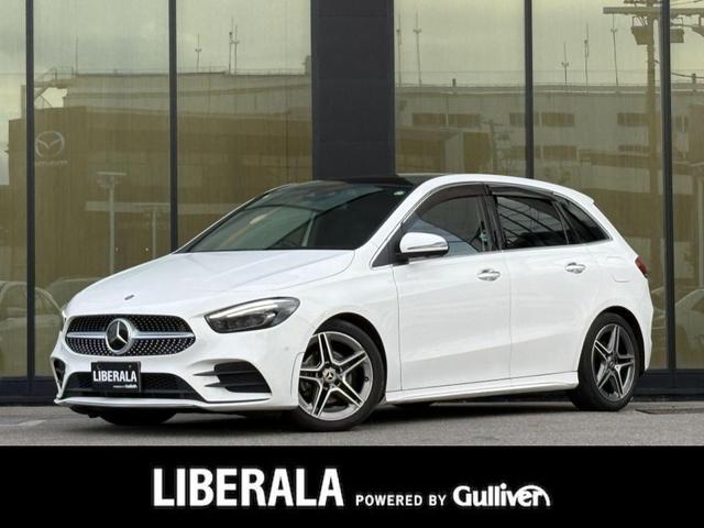 Ｂクラス(メルセデス・ベンツ) Ｂ１８０　ＡＭＧレザーエクスクルーシブパッケージ　レザーエクスクルーシブＰ　黒革シート　シートヒーター　サンルーフ　ヘッドアップディスプレイ　アンビエントライト　衝突軽減ブレーキ　アダプティブクルーズコントロール　ブラインドスポットモニター　純正ナビ 中古車画像