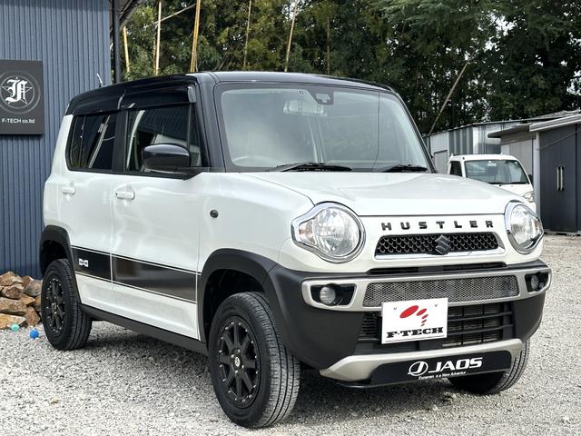 ハスラー G リフトアップ/ブラックホイール/カーナビ/バックカメラ/ETC/アイドリングストップ/衝突軽減システム/ツートンカラー/(1枚目)