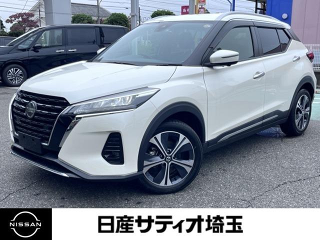 キックス Ｘ　（ｅ－ＰＯＷＥＲ）　全周囲カメラ・純正ナビ・前後ドラレコ・ＥＴＣ　パーキングセンサー　地デジ　フロントカメラ　ＶＤＣ　ワンオ－ナ－車　ＤＶＤ再生　ＬＥＤヘッド　レーンアシスト　禁煙車（1枚目）