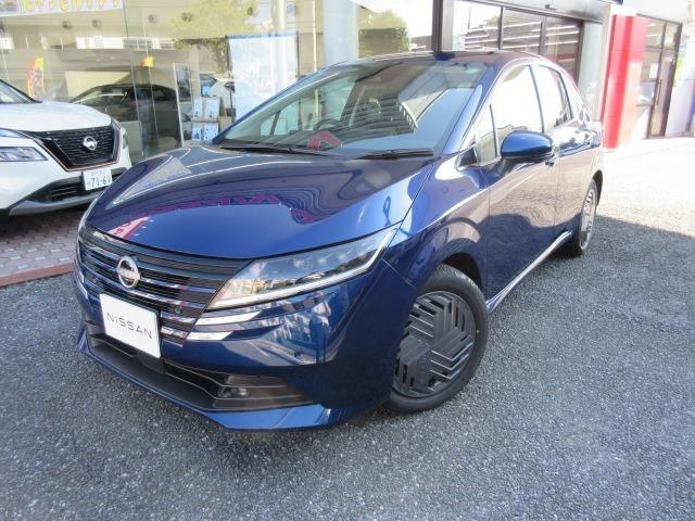 ノート(日産) Ｘ　試乗車アップ　コーナーソナー　サポカー　ハイビームＡ　地デジ　横滑防止装置 中古車画像
