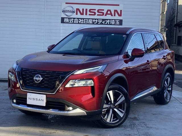 エクストレイル(日産) Ｇ　ｅ−４ＯＲＣＥ　４ＷＤ　プロパイロット　試乗車ＵＰ　インテリキー　アダプティブクルーズコントロール 中古車画像