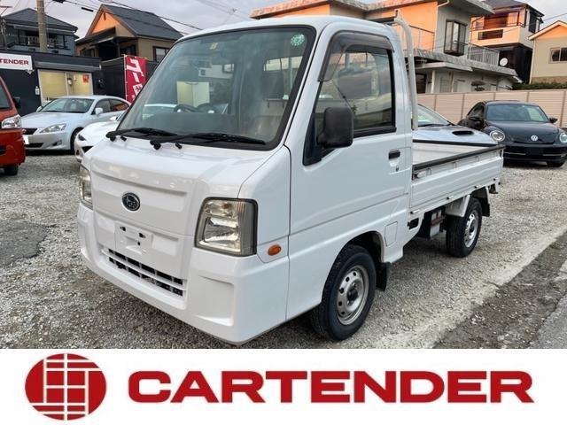 サンバートラック スバル ｔｂ ５速ｍｔ ４ｗｄ 車検整備付 運転席エアバッグ エアコン パワステ パワーウィンドウ キーレス 大阪府 ｔｂ ５速ｍｔ ４ｗｄ 車検整備付 運転席エアバッグ エアコン パワステ パワーウィンドウ キーレス スバルサンバートラックの中古車