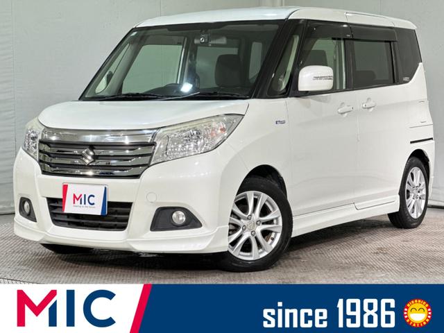 ソリオ(スズキ) ハイブリッドＭＺ　ナビ　ＴＶ　両側電動スライドドア　オートライト　ＨＩＤ　スマートキー　アイドリングストップ　ＣＶＴ　アルミホイール　ＣＤ　ドライブレコーダー　ＡＢＳ　パワーウインドウ　パワーステアリング　エアバッグ 中古車画像