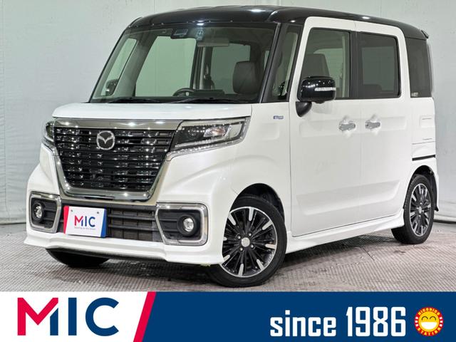 フレアワゴンカスタムスタイル(マツダ) ハイブリッドＸＳ　ドライブレコーダー　ＥＴＣ　全周囲カメラ　両側電動スライドドア　ナビ　ＴＶ　クリアランスソナー　衝突被害軽減システム　オートライト　ＬＥＤヘッドランプ　スマートキー　Ｂｌｕｅｔｏｏｔｈ 中古車画像