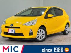 アクア S ETC ナビ TV キーレスエントリー 電動格納ミラー シートヒーター CVT 衝突安全ボディ ABS ESC CD DVD再生 エアコン ABS エアバッグ パワーウインドウ Bluetooth 中古車画像