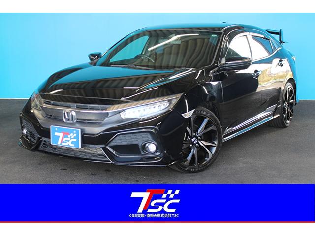 シビック(ホンダ) ハッチバック　純正ナビ／地デジ／バックカメラ／ホンダセンシング／レーダークルーズコントロール／ＬＥＤヘッドライト／シートヒーター／純正１８インチアルミ／ＥＴＣ／プッシュスタート／パドルシフト／禁煙車／ 中古車画像