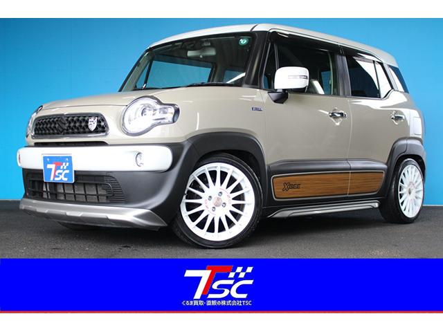 クロスビー(スズキ) ハイブリッドＭＺ　禁煙車／ワンオーナー／２トーンカラー／セーフティサポート／ＯＺレーシング１７インチアルミホイール／ＲＳ−ＲDampers／ロッソモデロマフー／Ｃａｒｒｏｚｚｅｒｉａ８インチナビ／バックカメラ／ＥＴＣ 中古車画像