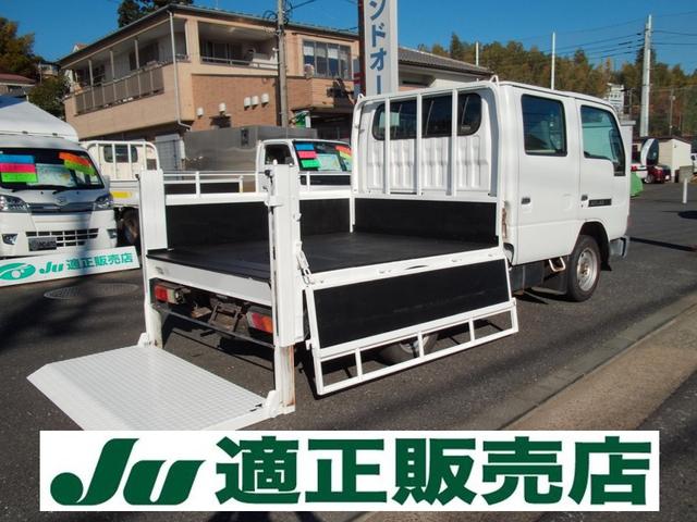 Ｗキャブ　１．１５ｔ積み　新明和　垂直パワーゲート