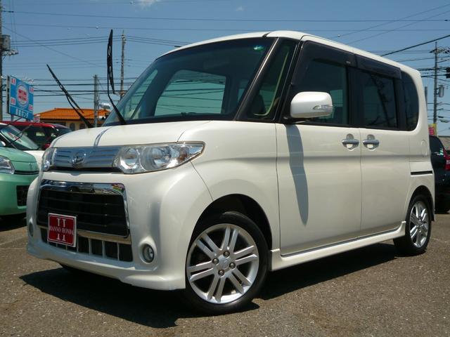 カスタムＲＳ　全国対応１年保証　純正ナビＴＶ　バックモニター　ＢＴオーディオ　禁煙車　キーフリーシステム　ＥＴＣ　パワースライドドア　エコアイドル　イルミネーションコンソール　ターボ車　ＨＩＤ　純正エアロ＆アルミ