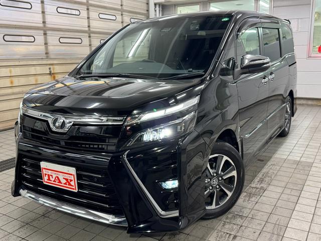 ヴォクシー ZS 煌II 純正ナビ・TV・バックカメラ・後席モニター・電子インナーミラー・両側パワースライドドア・トヨタセーフティーセンス・パーキングサポートブレーキ・LEDヘッドライト・前後ドライブレコーダー・2.0ETC(1枚目)