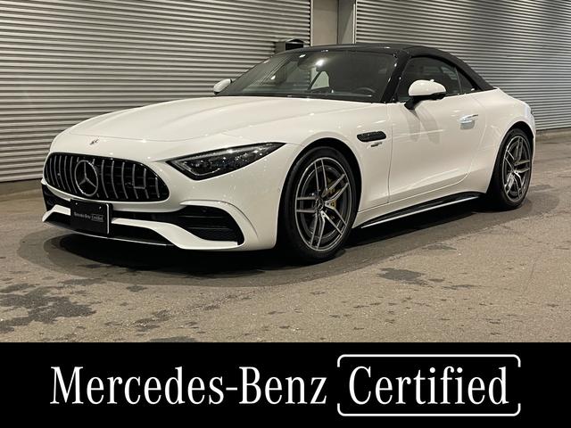 メルセデスＡＭＧ ＳＬ ＳＬ４３　ヘッドアップディスプレイ／本革シート／３６０度カメラシステム／シートヒーター＆シートベンチレーター／ブルメスターサウンドシステム／メルセデスミーコネクト／エアスカーフ／電動リアゲート／Ｂｌｕｅｔｏｏｔ