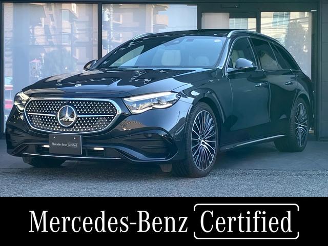 Ｅクラスステーションワゴン(メルセデス・ベンツ) Ｅ２２０ｄステションワゴンアバギャルドＡＭＧラインＰ　弊社デモカー／本革レザーシート／パノラミックスライディングルーフ／３６０度カメラシステム／メモリー付きパワーシート／電動リアゲート／シートヒーター／アクティブレーンキーピングアシスト／純正ドラレコ 中古車画像