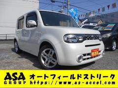 日産　キューブ　１５Ｇ　ｉストップ　走行距離６６２００キロ　ＳＤナビ