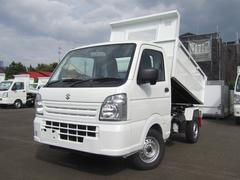 キャリイトラック  新明和製清掃ダンプ・4WD・5MT・アオリ高600mm・電動油圧・一方開・後部観音扉・横滑り防止・強化Rサス・ぬかるみ脱出アシスト・リアソナー・坂道発進アシスト・・キーレス・オートライト・助手席エアB 中古車画像