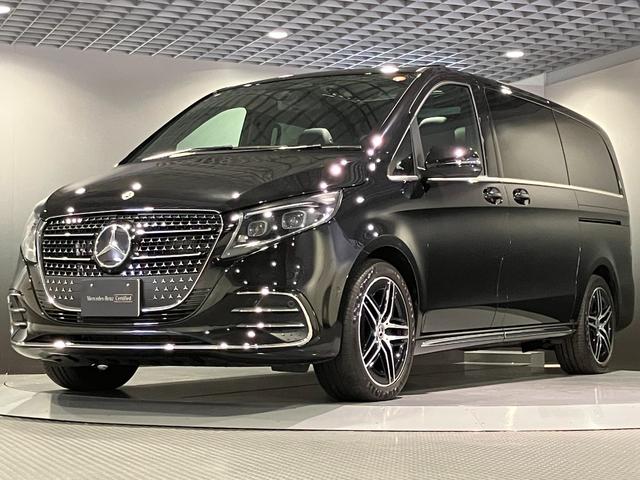 Ｖクラス(メルセデス・ベンツ) Ｖ２２０ｄ　ロング　ＡＭＧラインパッケージ　ＡＭＧライン　認定中古車　オートクルーズコントロール　衝突被害軽減システム　スライドドア　ＬＥＤヘッドランプ　サンルーフ　キーレスエントリー　ＡＴ　アルミホイール　盗難防止システム　ＡＢＳ 中古車画像
