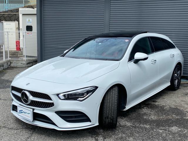 メルセデス・ベンツ ＣＬＡクラス シューティングブレーク ＣＬＡ２００ｄ　シューティングブレーク　ＡＭＧライン　ワンオーナー　レザーエクスクルーシブ　パノラマサンルーフ　レーダーセフティヘッドアップディスプレイ　３６０°カメラ　電動テールゲート　純正ナビ　フルセグＴＶ