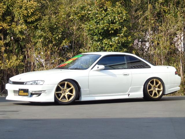 日産 シルビア Ｓ１４ターボＥｇ換装 後期Ｌｏｏｋ＆ＧＰスポーツ