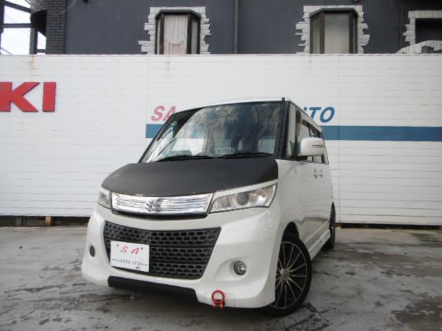 スズキ パレットｓｗ ｔｓ ターボカスタム ｓｄナビｔｖ 両側電動スライド ｈｉｄの中古車 グーネット中古車