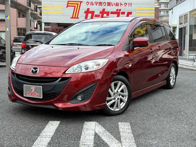 プレマシー(マツダ) ２０Ｓ　ユーザー買取　Aftermarketナビ　片側電動スライドドア　７人乗り　ＥＴＣ　純正ＡＷ 中古車画像