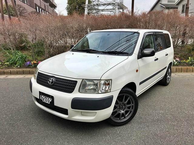 トヨタ サクシードバン ＵＬ　１５００ｃｃ　５速マニュアル　１６インチホイール　純正タイヤホイール有　　走行３３２００ｋｍ　車検７年４月　３か月３０００ｋｍ保証付