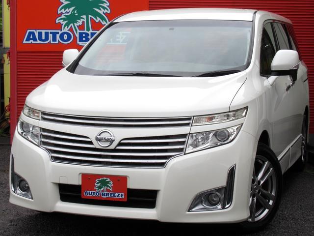 ２５０ハイウェイスター　禁煙車　７人乗　助手席・２列目オットマンシート　両側パワースライドドア　黒ハーフレザーシート　純正ＳＤナビＴＶ　ブルートゥース対応　バックカメラ　ＥＴＣ　オートライト　ＨＩＤ　タイミングチェーン