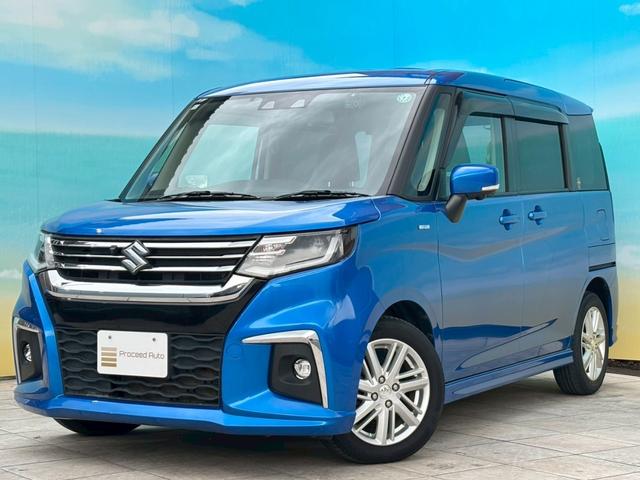 ハイブリッドＭＺ　純正８インチナビ・全周囲カメラ・フルセグＴＶ・Ｂｌｕｅｔｏｏｔｈ・両側電動スライドドア・衝突軽減ブレーキ・ＬＥＤヘッドライト・シートヒーター・プッシュスタート・ＥＴＣ・ドライブレコーダー・禁煙車