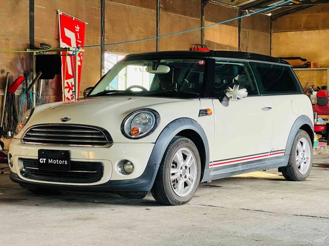 クーパー　クラブマン　福祉車両　Ｒ５５　６ＡＴ　白　Ｂｌｕｅｔｏｏｔｈ　Ｃａｒｐｌａｙ　Ａｎｄｒｏｉｄ　Ａｕｔｏ　ナビ　ドラレコ　ドライブレコーダー　バックカメラ　ＥＴＣ　アルミ　ユニオンジャック　ＧＴ　Ｍｏｔｏｒｓ