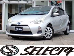 アクア G 車検整備付 純正ナビ TV バックモニター ETC オートライト ステアリングスイッチ スマートキー プッシュスタート シートリフター 電動格納ミラー 中古車画像