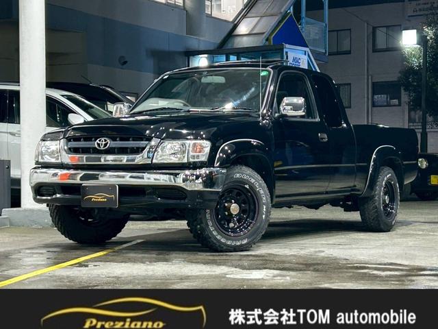 ハイラックススポーツピック(トヨタ) エクストラキャブ　ユーザー買取　ムーンルーフ　エクストラキャブ　Aftermarket１５インチＡＷ　ブロックタイヤ　メッキフロントグリル　電動メッキドアミラー　Aftermarketオーディオ　ＥＴＣ　ＡＢＳ　パワーウィンドウ　１方開荷台　シートカバー 中古車画像