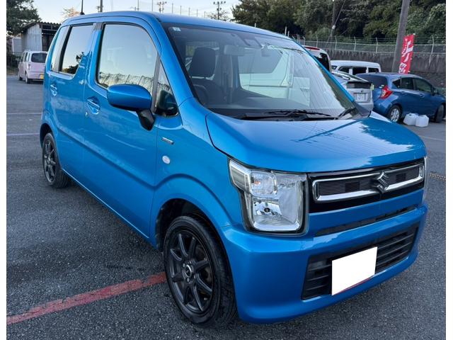 ワゴンＲ(スズキ) ハイブリッドＦＸ　セーフティパッケージ搭載車　Ｂｌｕｅｔｏｏｔｈ　フロント・バックドライブレコーダー　ＡＵＸ　シートヒータープッシュスタート　スマートキー 中古車画像