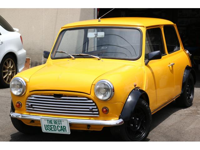 ローバー ＭＩＮＩ 　１３００キャブ公認　ＭＫ１仕様　センターメーター　ハイローキット　コイルサス　４速マニュアル