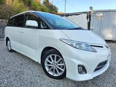 エスティマ アエラス レザーパッケージ 実走行3万キロ台 車検令和8年6月 純正HDDナビ 地デジ Bluetooth クルーズコントロール ETC バックカメラ 中古車画像