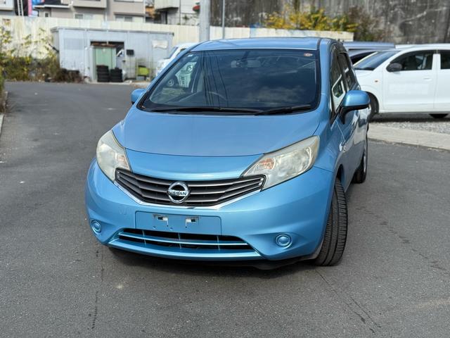 ノート(日産) Ｘ　車検２年間　ＥＴＣ　ナビ　バックカメラ　プッシュスタート　ドライブレコーダー 中古車画像