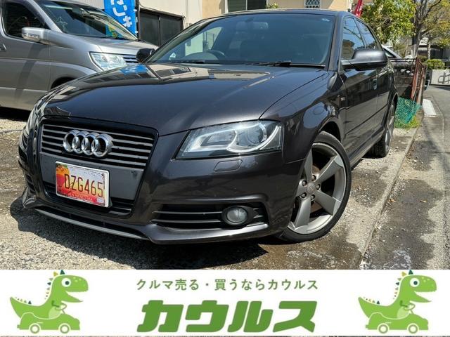 アウディ Ａ３ スポーツバック１．４ＴＦＳＩ　スポーツバック１．４ＴＦＳＩ（５名）／ＳラインＰＫＧ／純ナビ／地デジ／Ｂカメ／ＢＴオーディオ／ＡＢＳ／ｉ－ＳＴＯＰ／ＥＴＣ／パドルシフト／キーレス／ＡＡＣ／ハーフレザー／ターボ車／ＭＴモード／