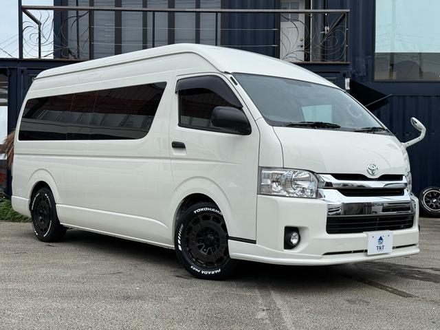 ＳロングワイドＤＸ　ＧＬパッケージ　新品１．０ｉｎｃｈローダウン／新品１７ｉｎｃｈアルミホイール／新品ＹＯＫＯＨＡＭＡタイヤＰＡＲＡＤＡホワイトレタータイヤ／ＬＥＤヘッドライト／ガソリン／４ＷＤ／ベッドキット／